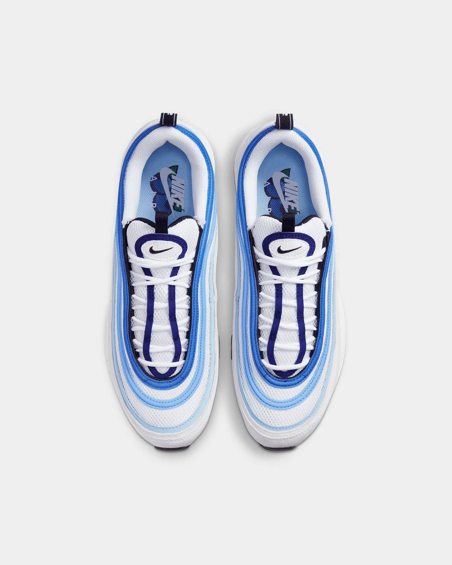 Nike Air Max 97 White/Black- Psychic Blue-University Blue