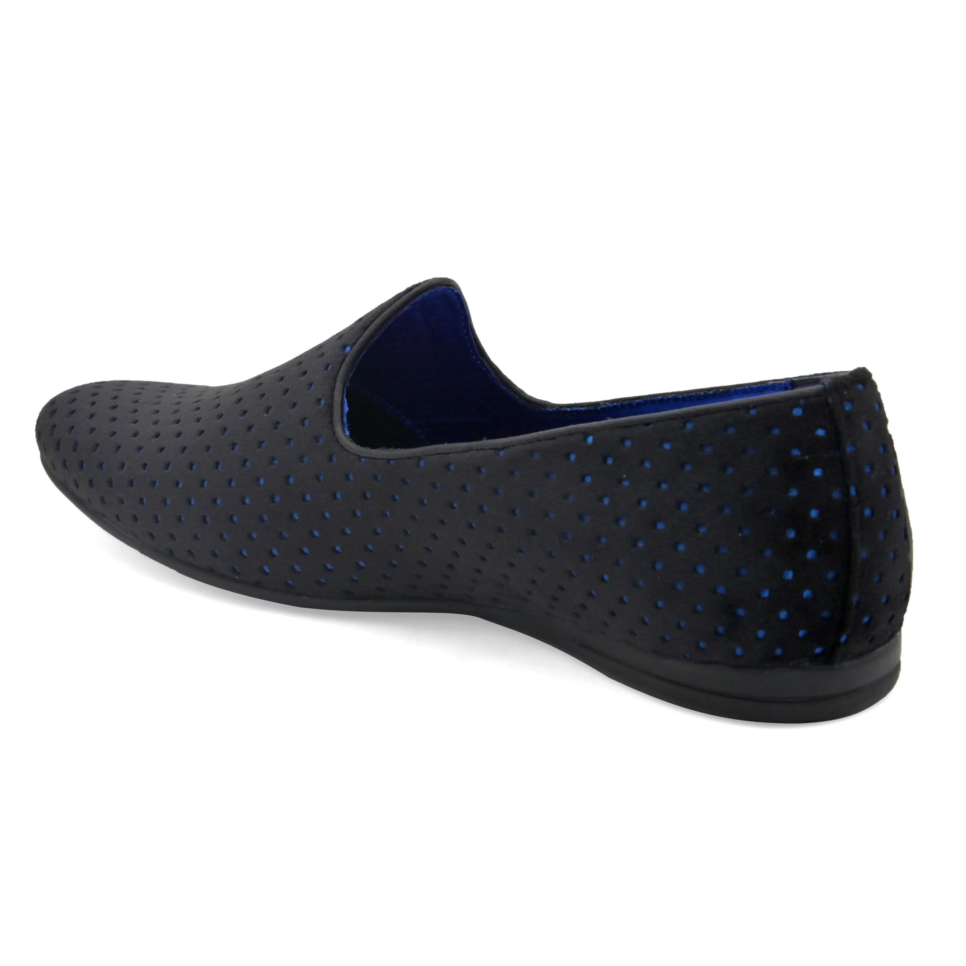 Ophelia Black-Blue Loafers