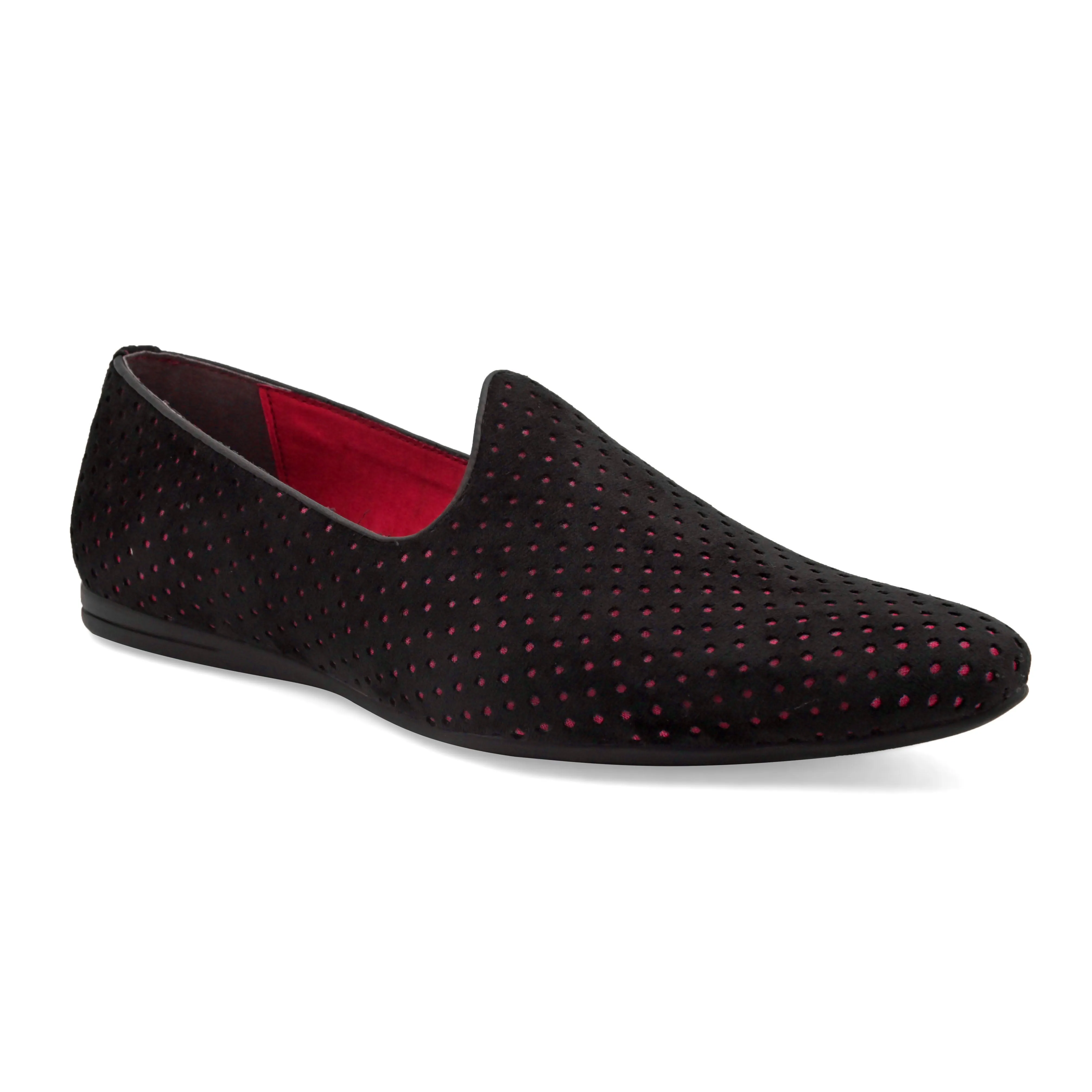 Ophelia Black-Red Loafers