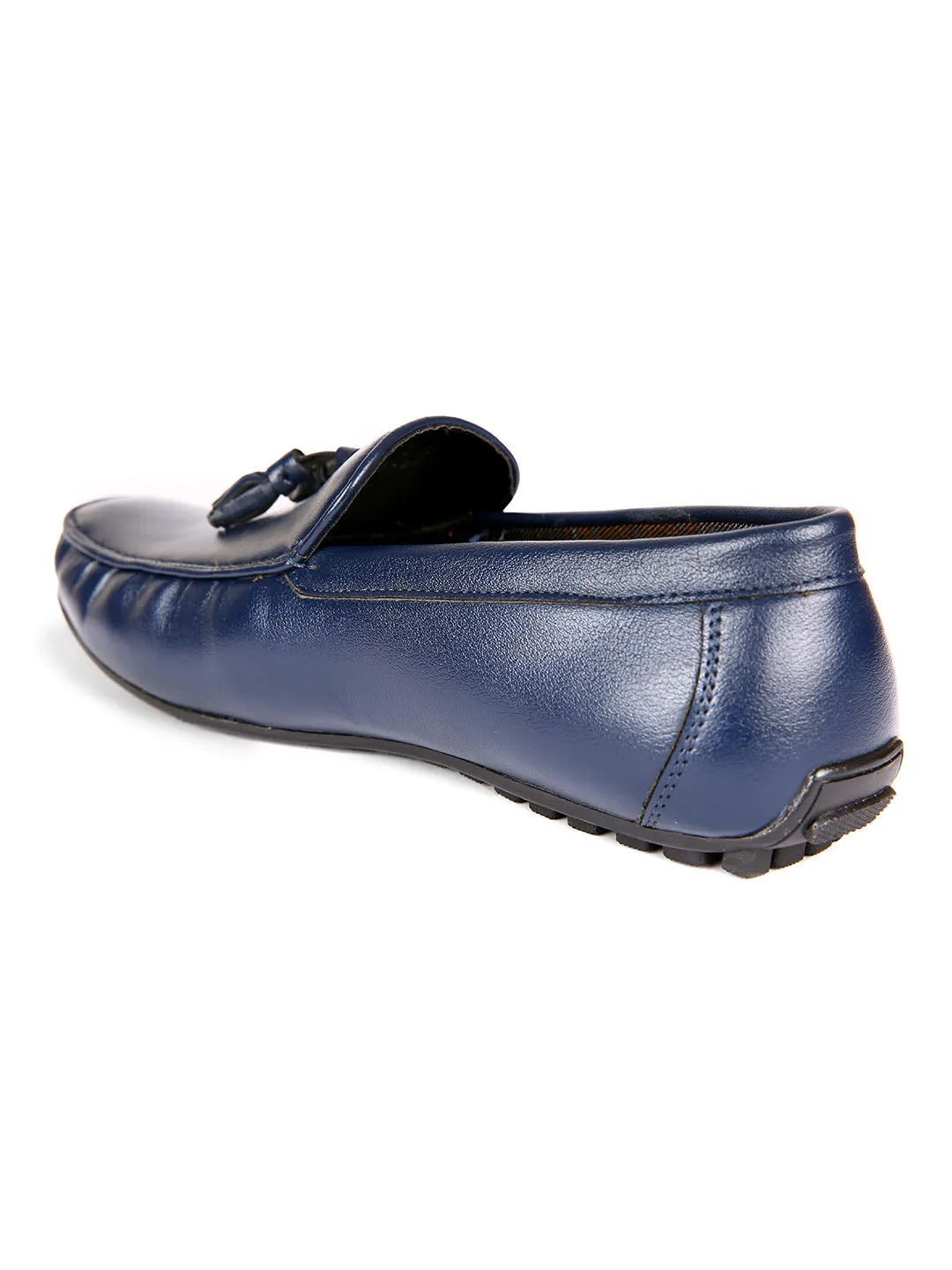 Royal Blue Tassel Loafers