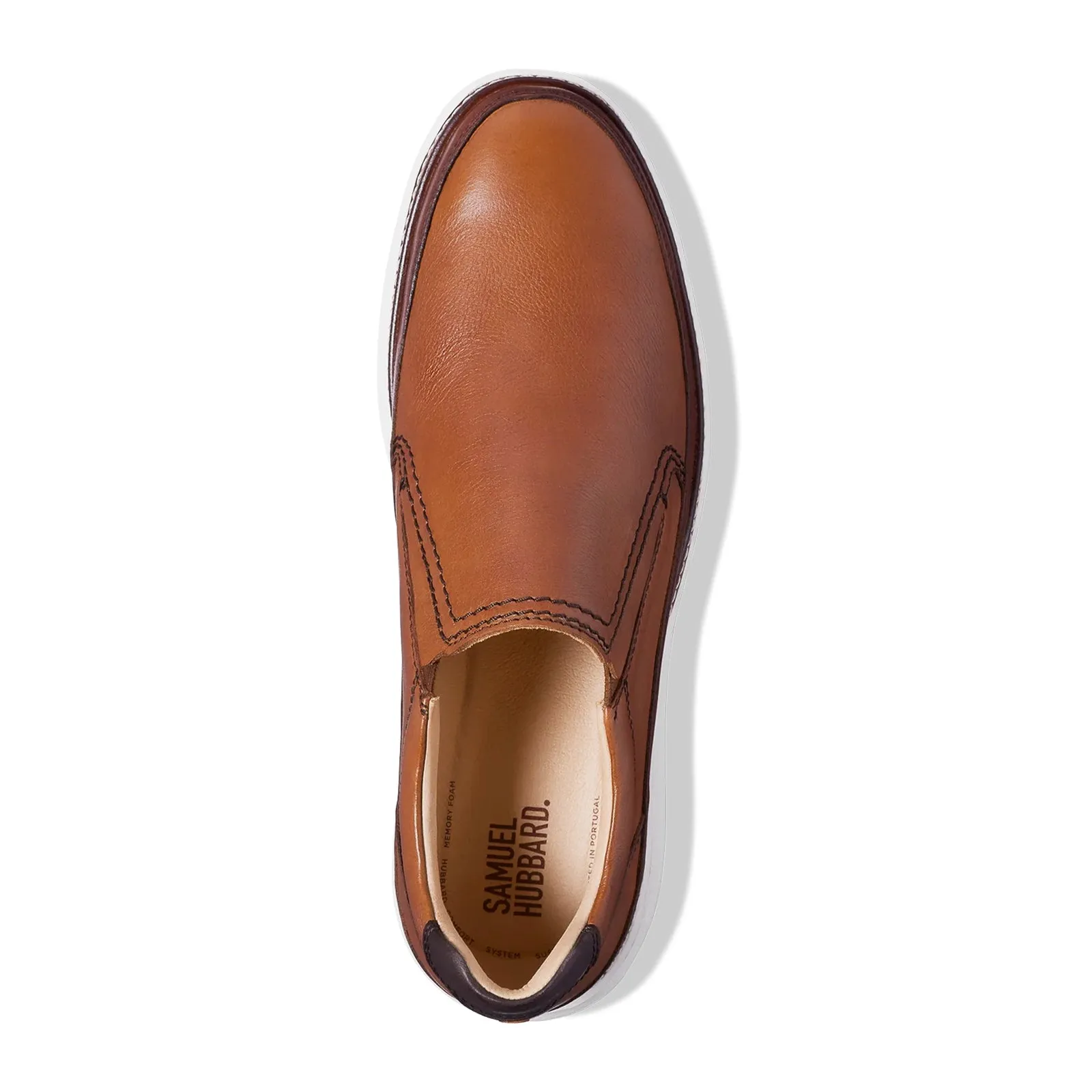 Samuel Hubbard Rafael Slip On (Men) - Tan Leather