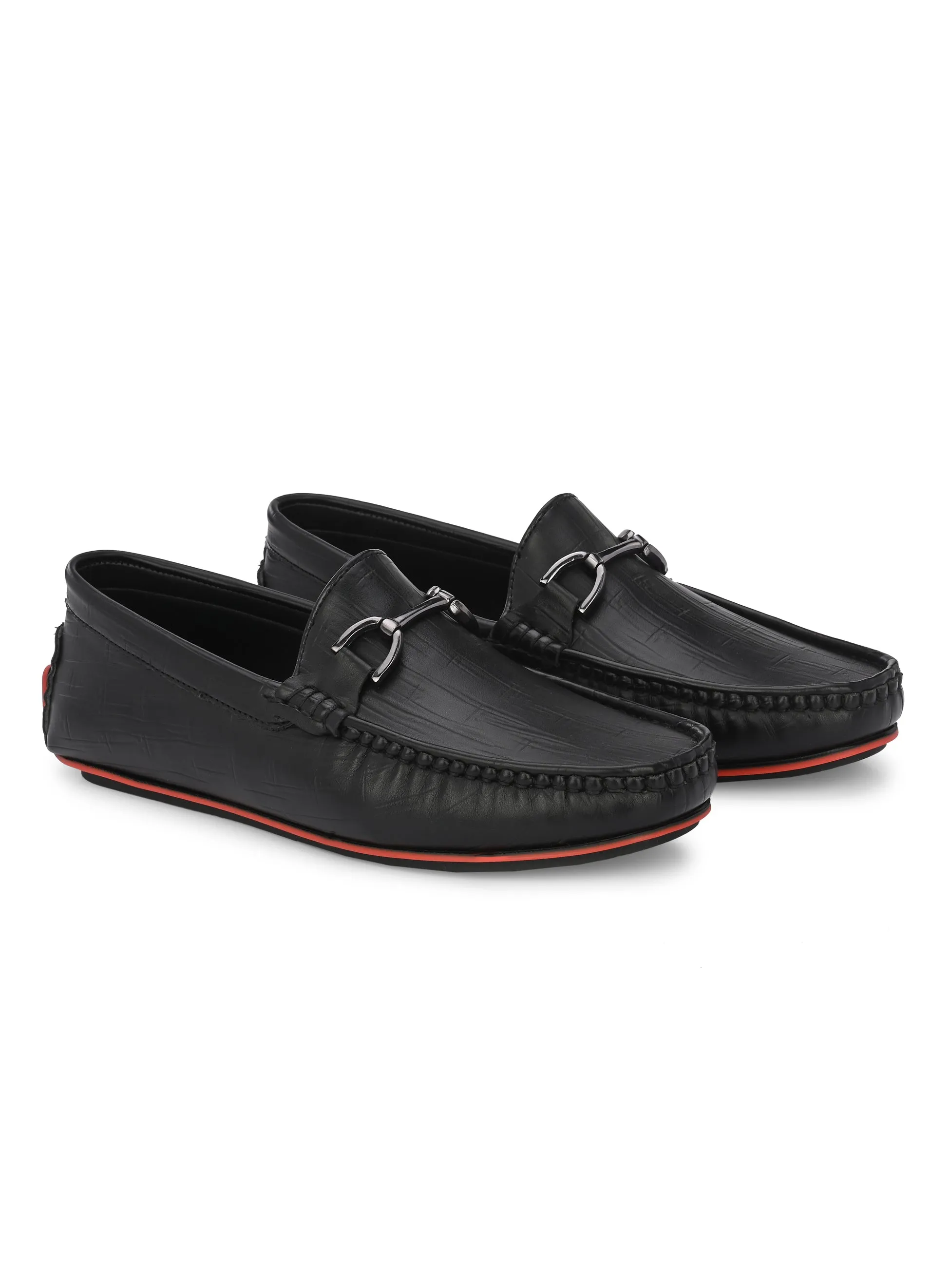 Scorpio Black Driving Loafers