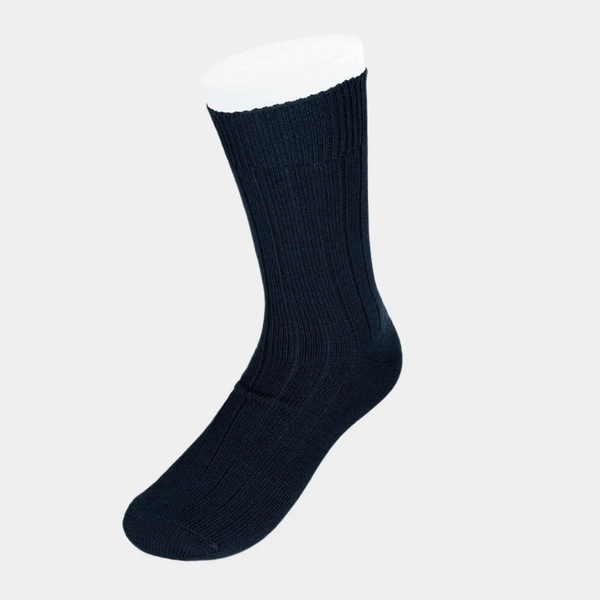 Short Navy Heavy Wool Sport Socks