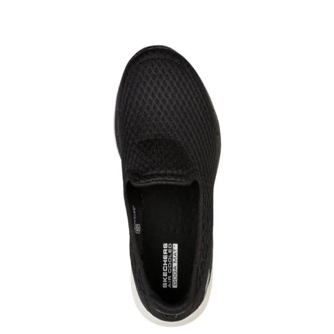 Skechers Go Walk 6 Big Splash Black White Slip on Clearance