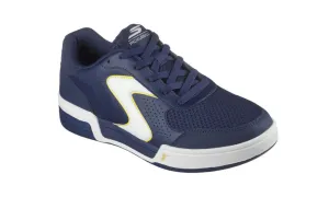 Skechers Mens Viper Court Classic Pickleball Navy Yellow