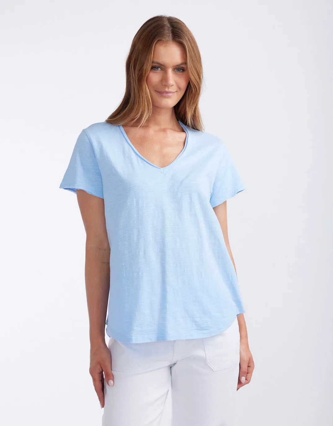 Summer Vee Tee - Ocean Blue