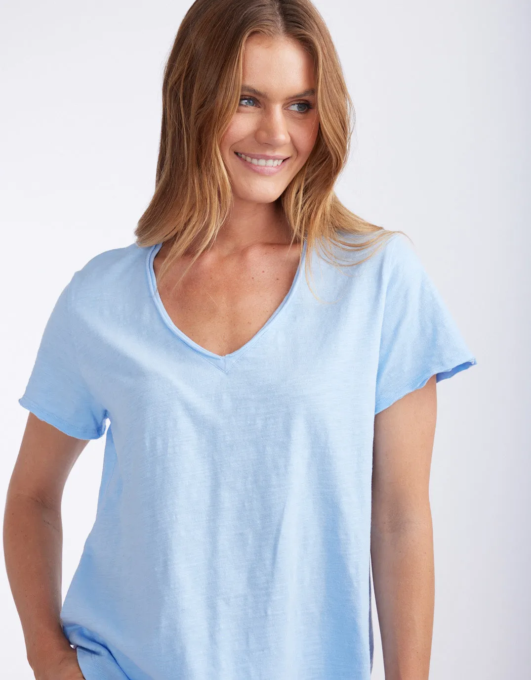 Summer Vee Tee - Ocean Blue