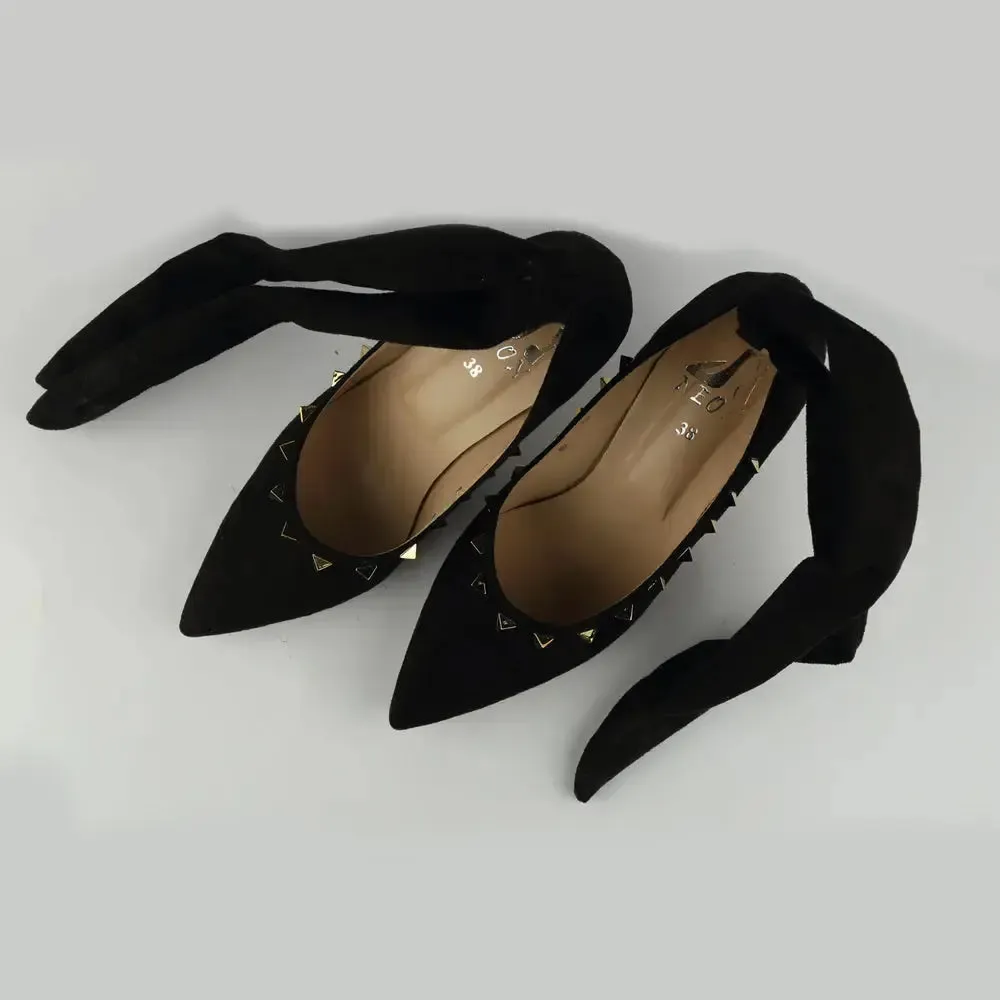 Sunstone Court Shoes Black