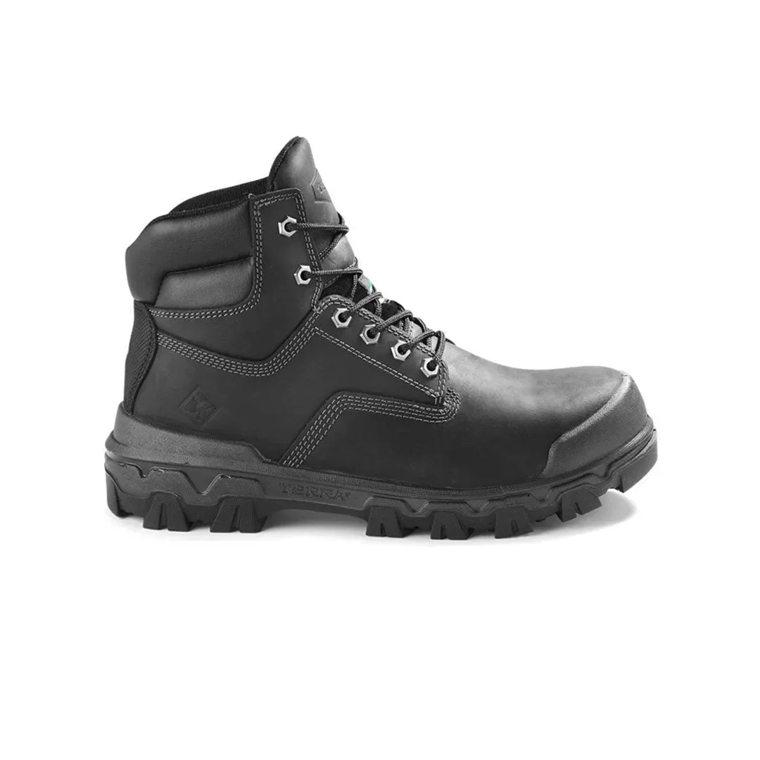 Terra - Men's 6 Inch Sentry 2020 Composite Toe Work Boots (TR0A4NQEBLK)