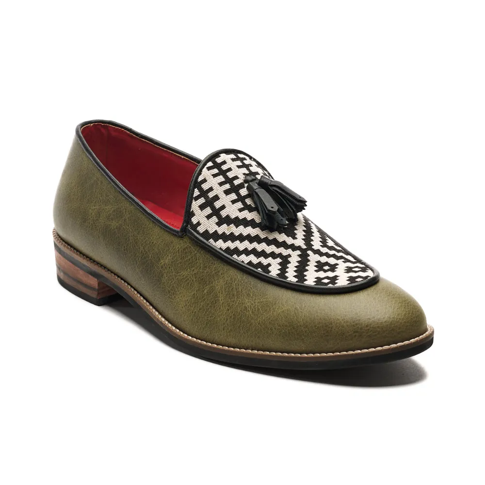 Texo Loafers Men – Olive