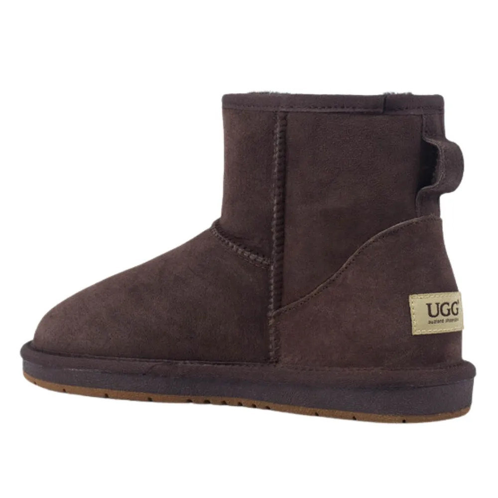 Unisex Classic UGG Mini Boots Water Resistant - Chocolate