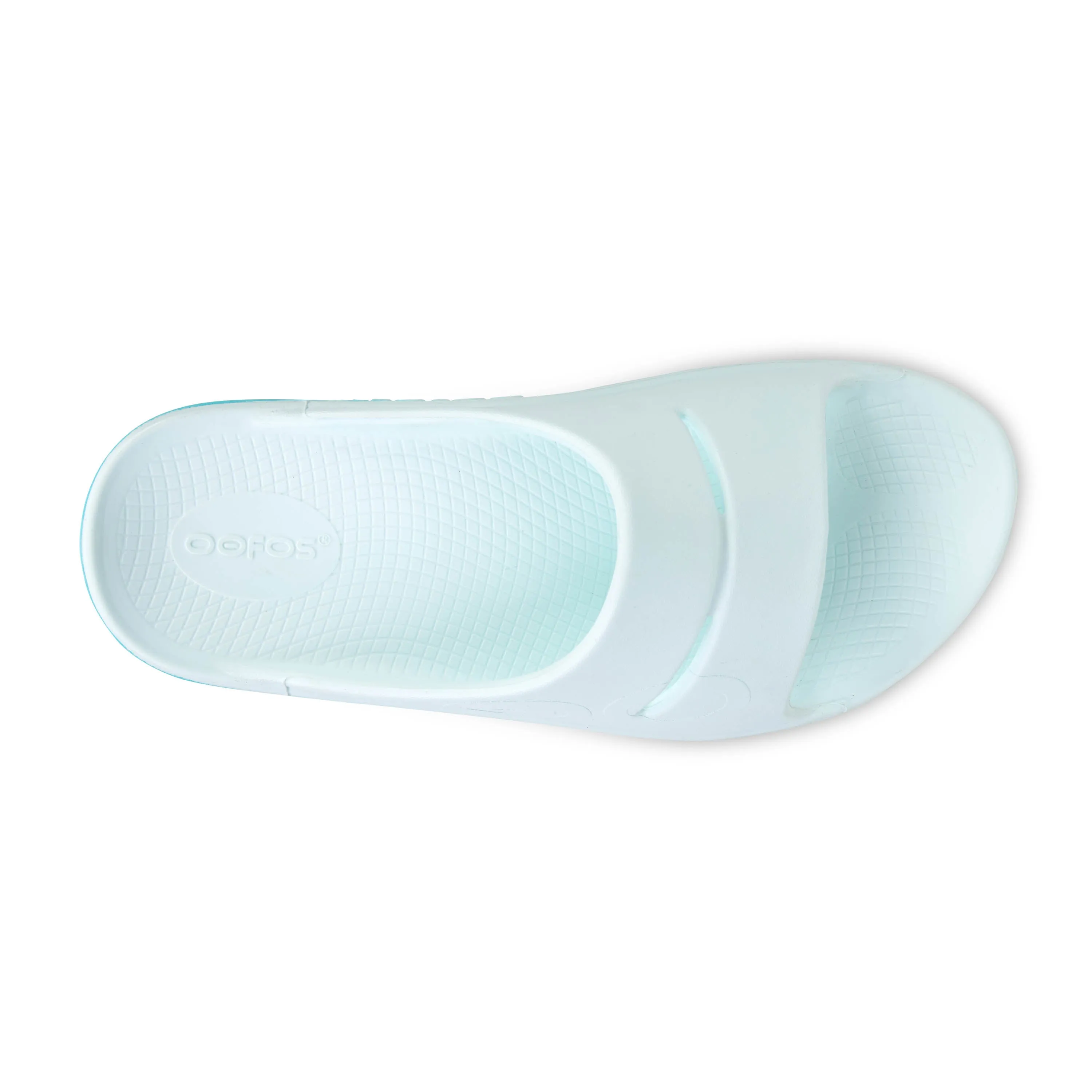 Unisex Oofos OOahh Sport Slide Sandal Color: Ice Fade