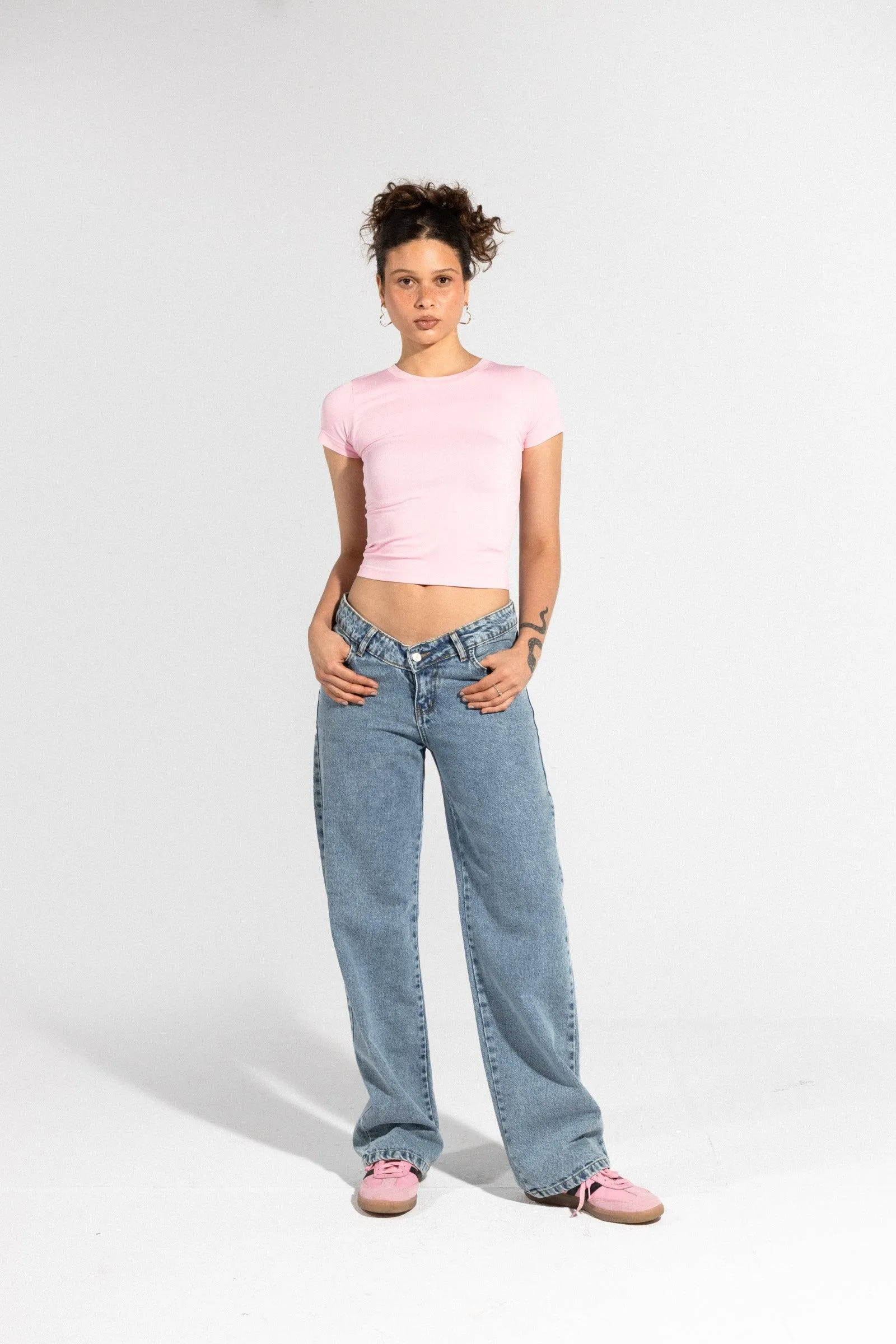 V Waist - Jeans