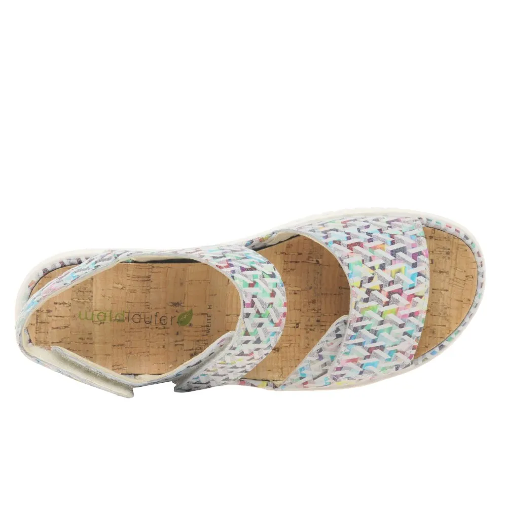 Waldlaufer Ladies Sandals H-Willow Stone Multi