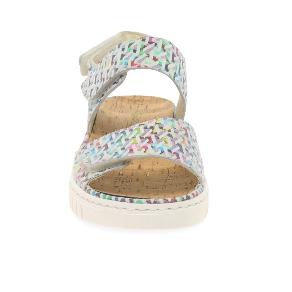 Waldlaufer Ladies Sandals H-Willow Stone Multi