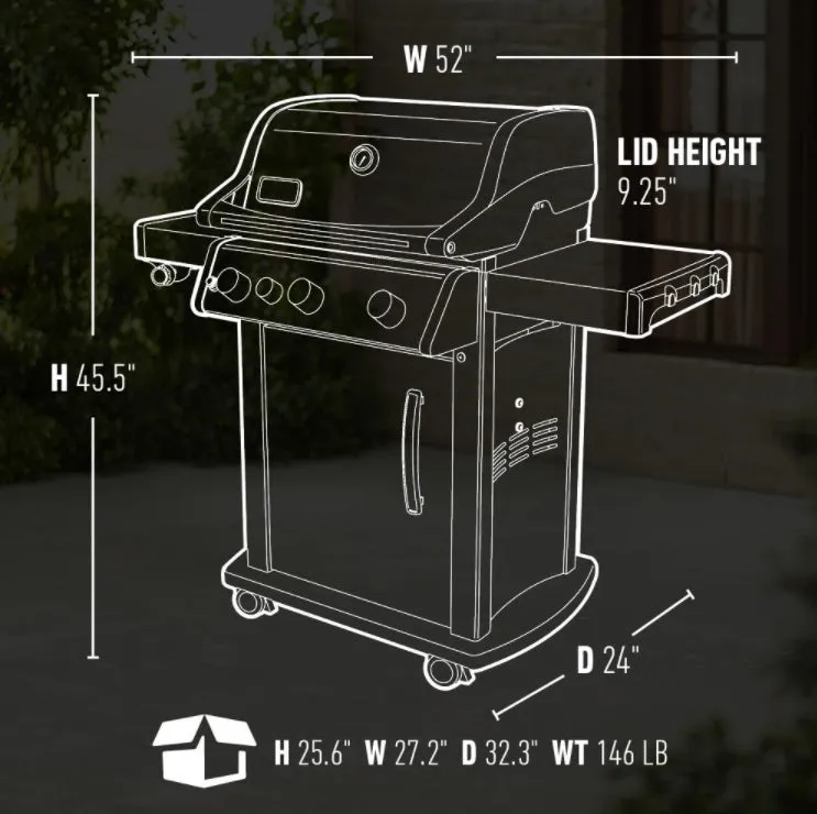 Weber Spirit E-330 Propane Gas Grill