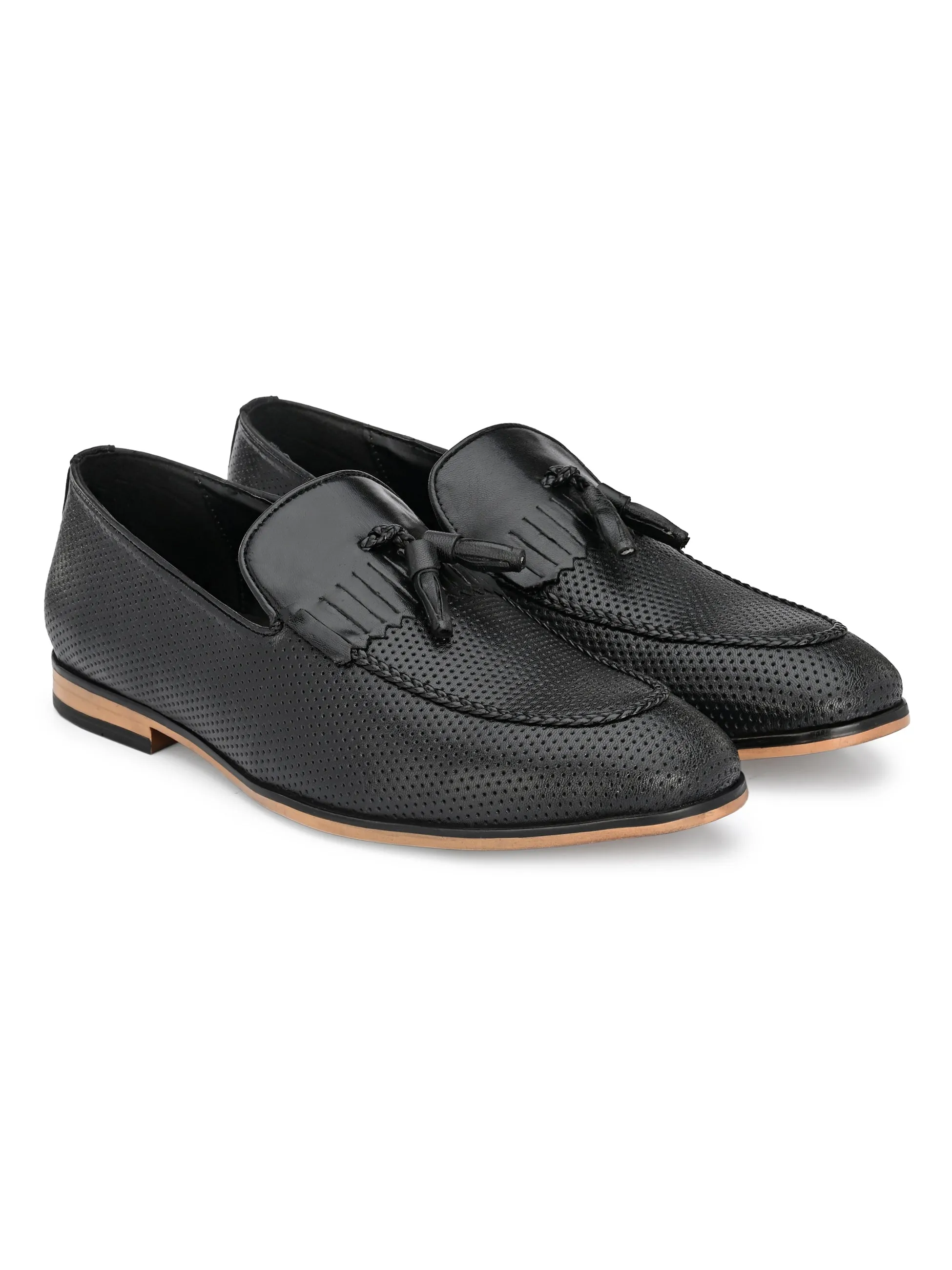 Zenso Kilt Tassel Loafers